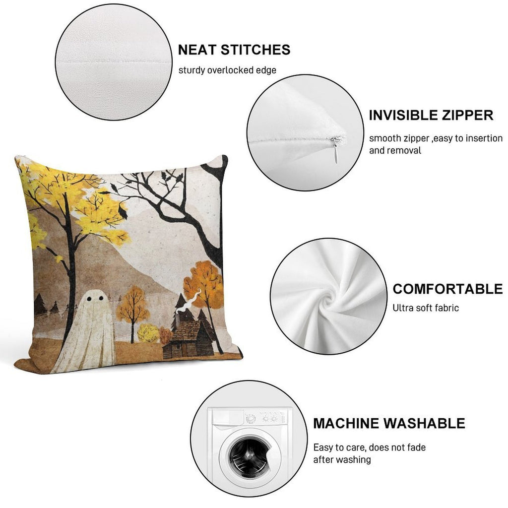 Walter in Autumn Soft Multiple Sizes Throw Pillow