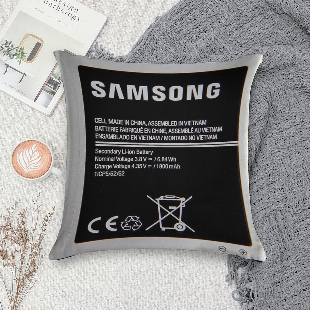 Swollen Battery Premium Soft Warmth Comfort Throw Pillow