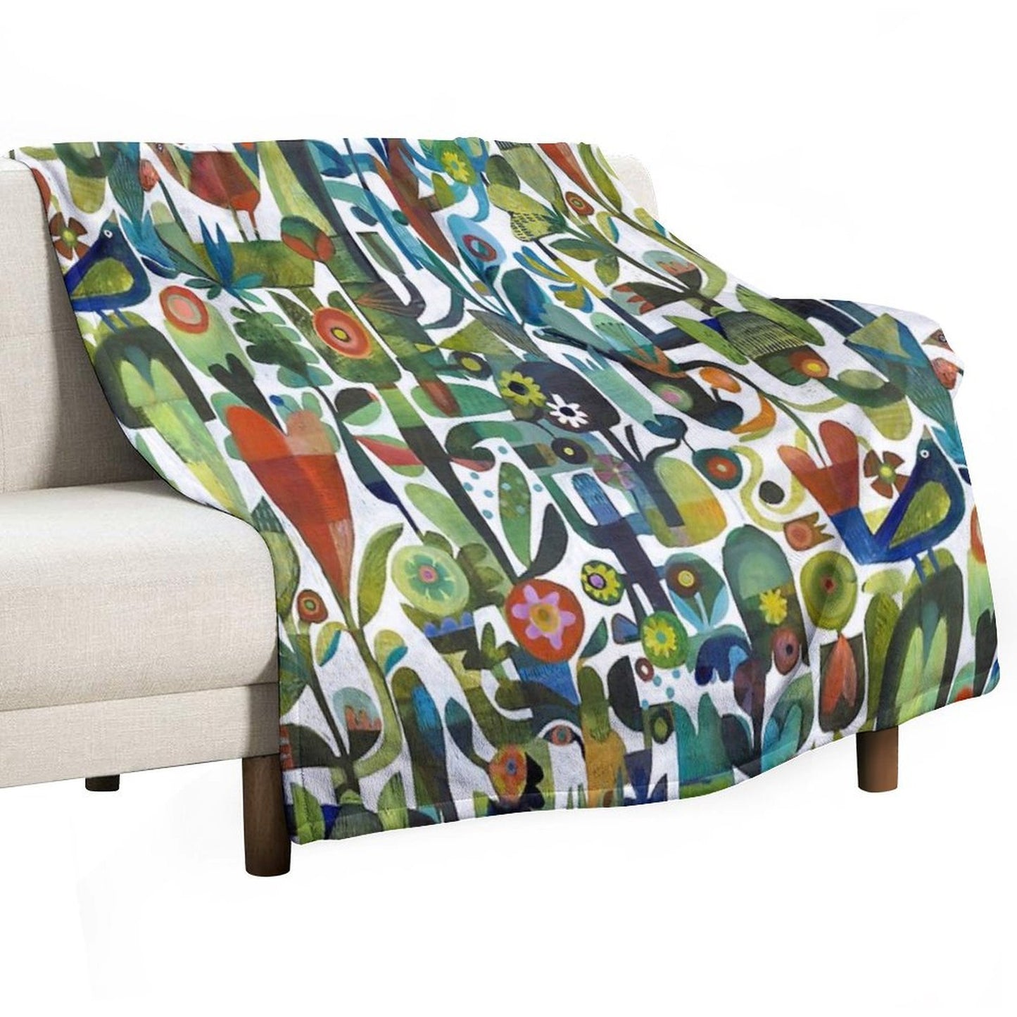 Lovely Day Sustainable Throw Blanket