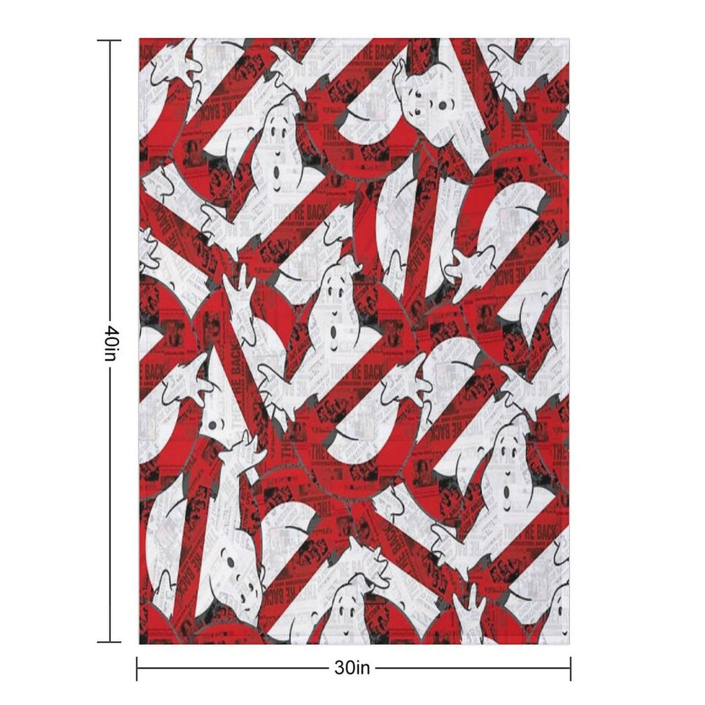 The GhostBusters Logo Pattern Multi-functional Throw Blanket