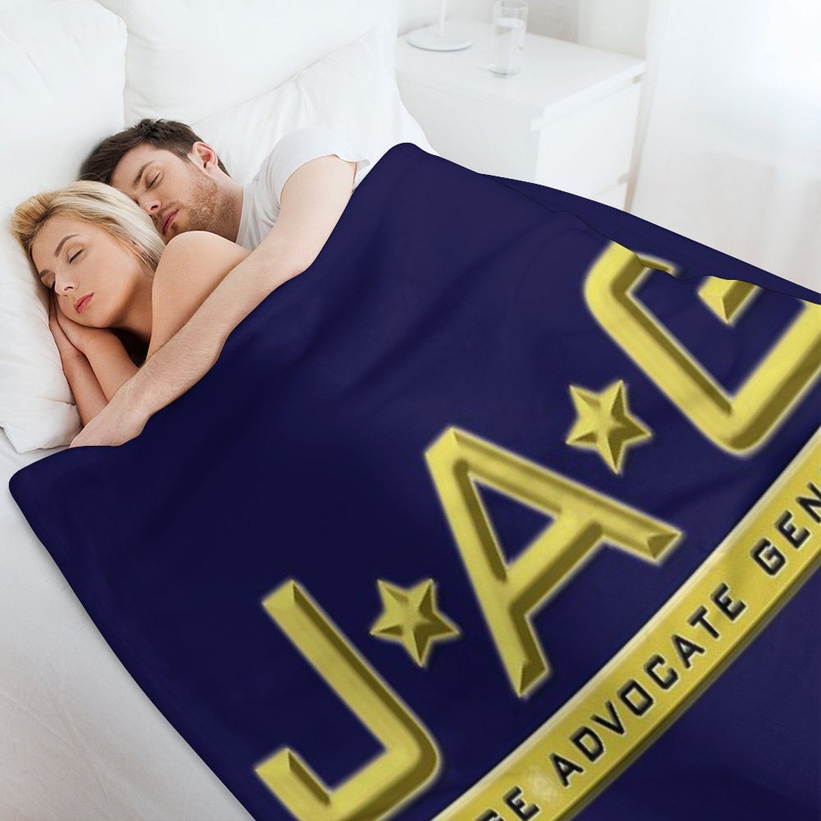 J.A.G TV Show Logo Versatility Throw Blanket