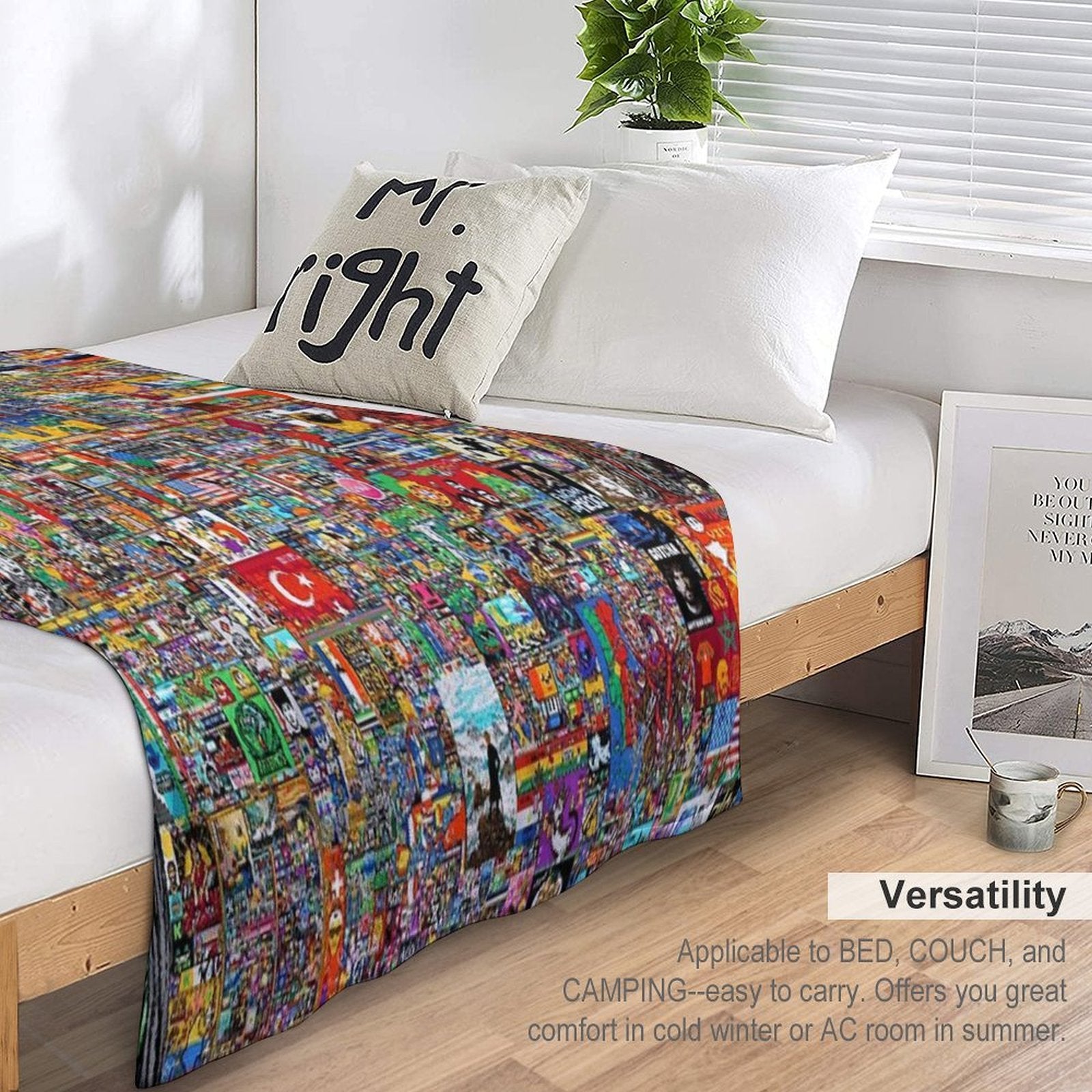 Reddit Place 2023 Merch, Reddit Rplace 2023, Rplace 20223, Rplace 2023 Merch, Rplace 2023 Poster  Rplace 2023 Pixel, Rpla Sustainable Throw Blanket