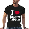 Fantasy Romance Book Lover Heart Shadow Daddy  Wrinkle-resistant T-Shirt