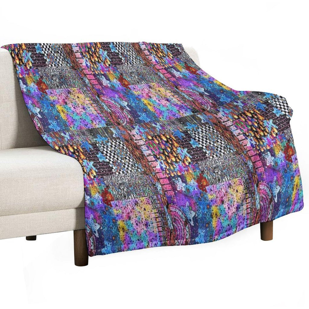 Printed Symphony Anti-pilling Throw Blanket