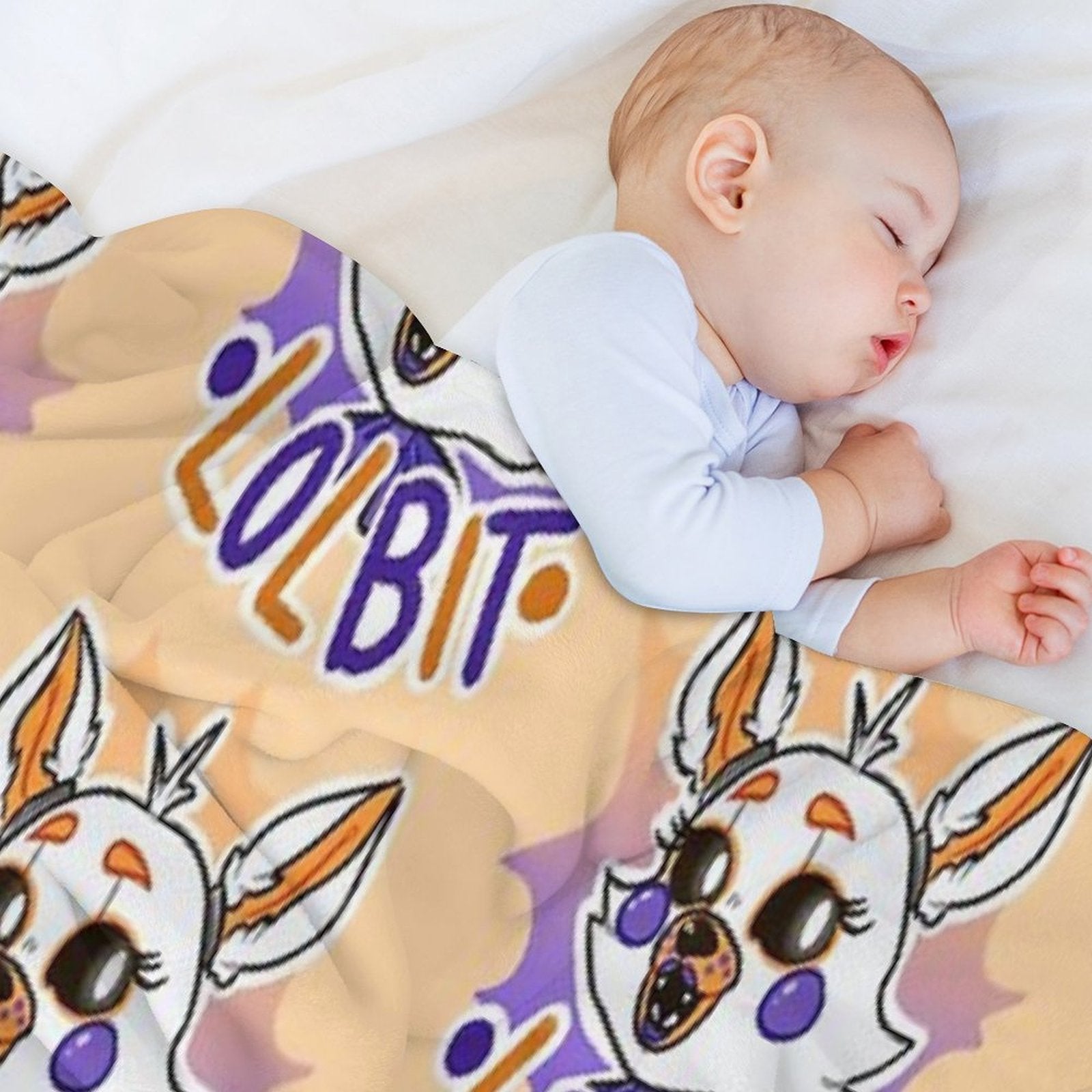 FNaF Lolbit Durable Throw Blanket