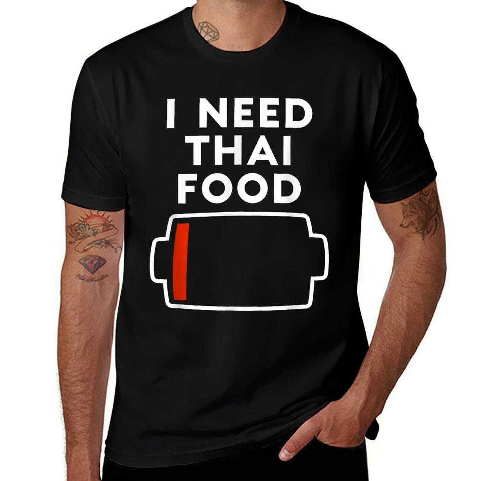 I Need Thai Food Funny Thai Food Lovers Food Love  Easy-care T-Shirt