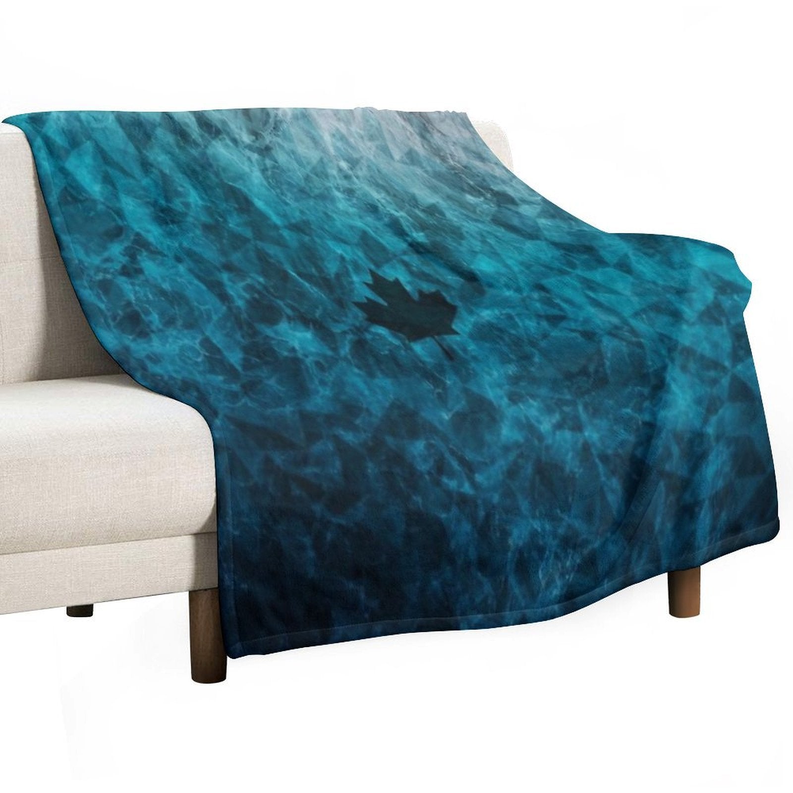 Black Ice - JTF2 [Roufxs-RB] Wrinkle-free Throw Blanket