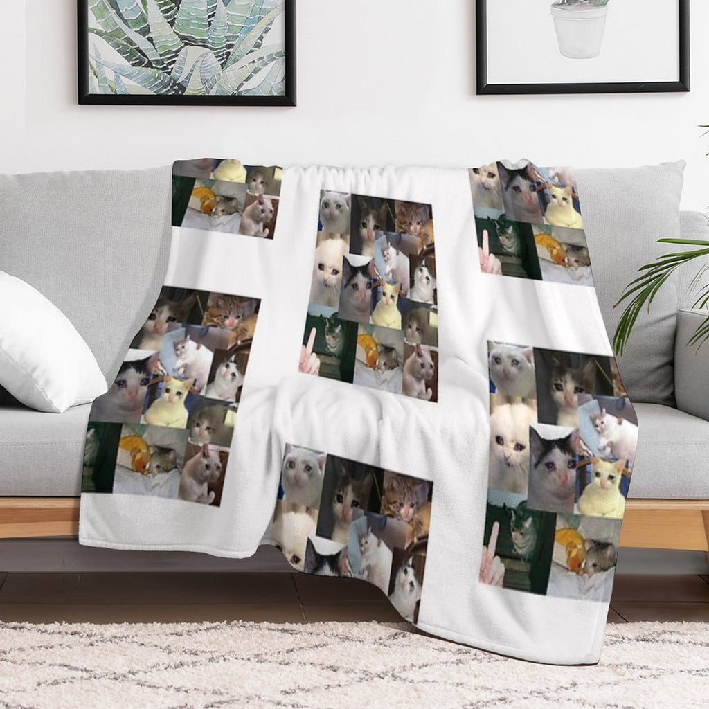 Cats Eco-conscious Throw Blanket