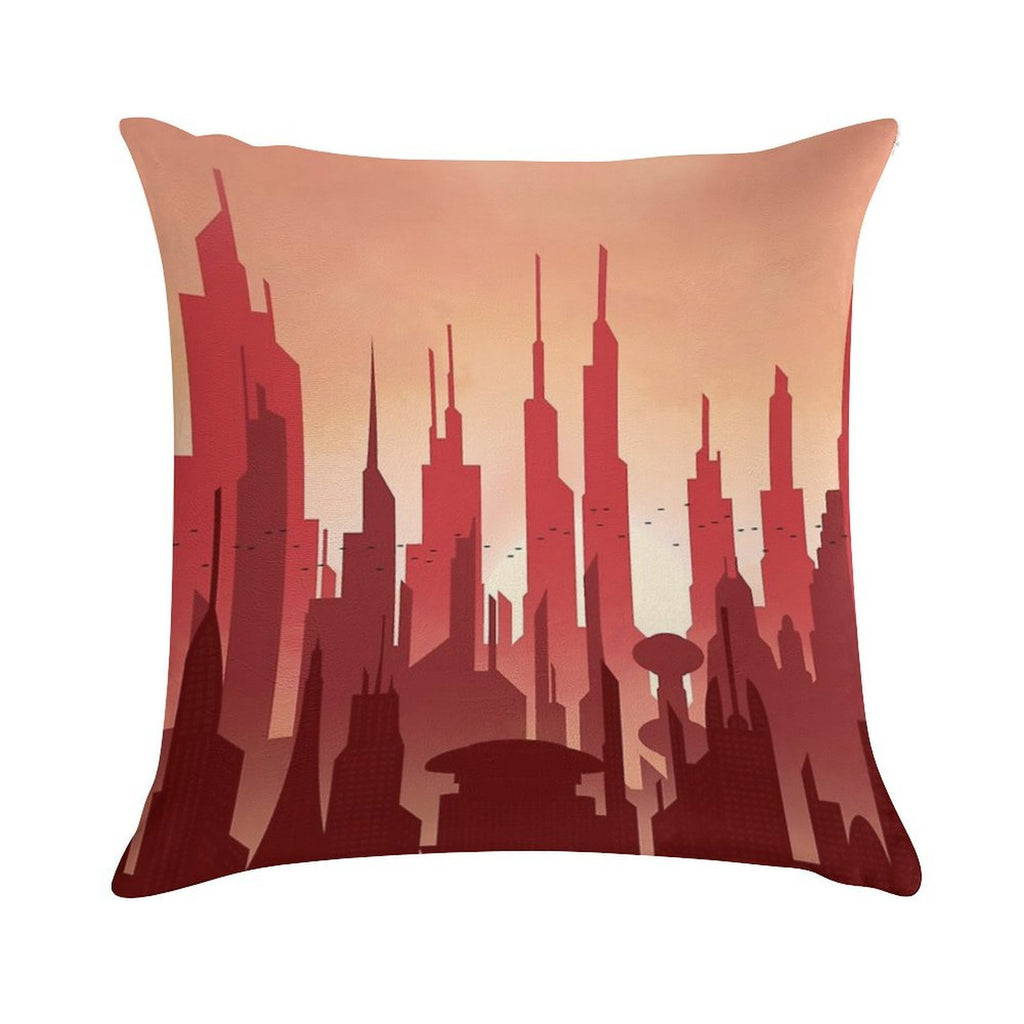 Coruscant Soft Washable Throw Pillow