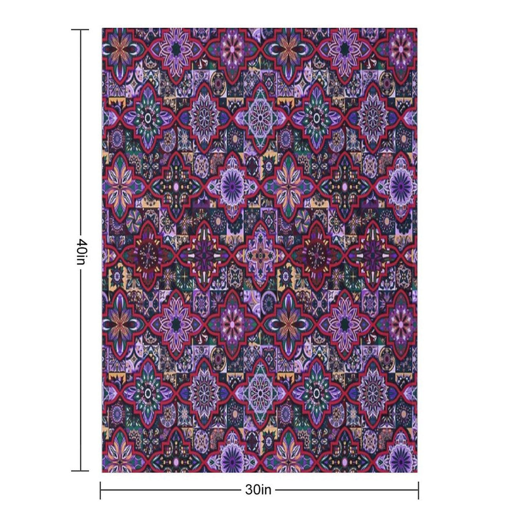 Native Boho Design All-season Throw Blanket