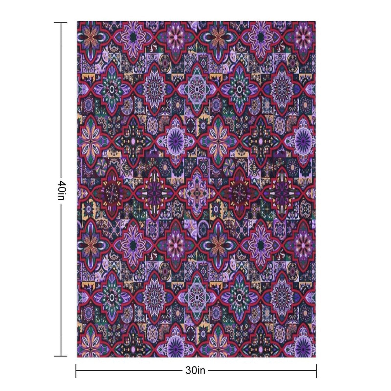 Native Boho Design All-season Throw Blanket