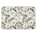 Floral Pattern. Colorful Flowers.  Anti-Trip Bath Mat