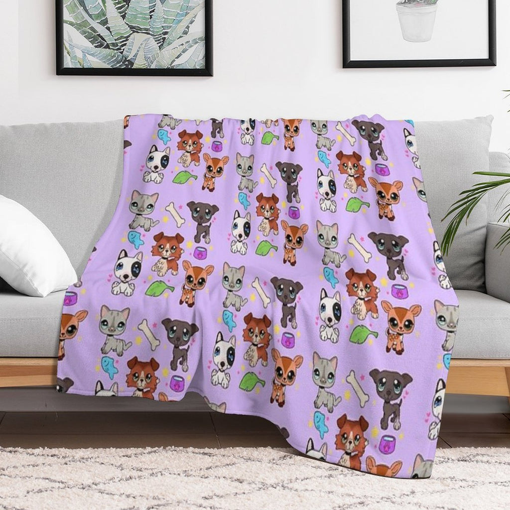 LPS Bunch Compact Throw Blanket
