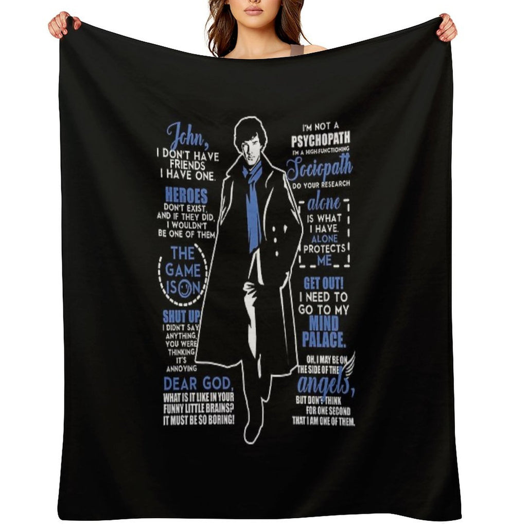 Quotes. V2.0 Multi-functional Throw Blanket