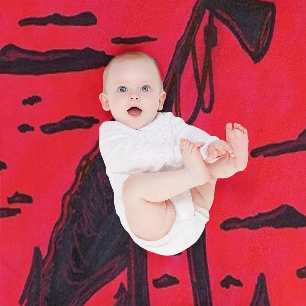 Siren Head Quick-dry Throw Blanket
