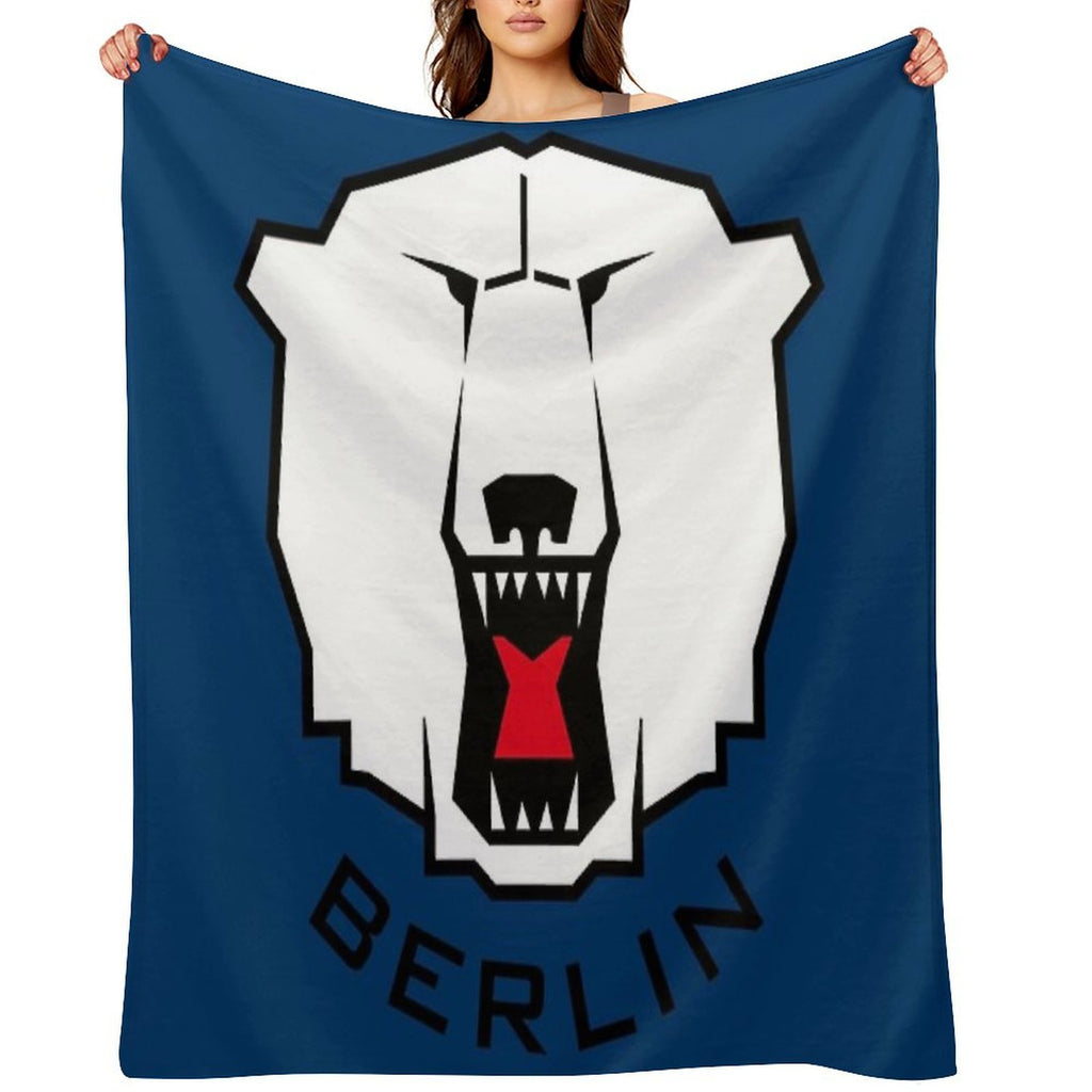 Eisbären Berlin Anti-pilling Throw Blanket