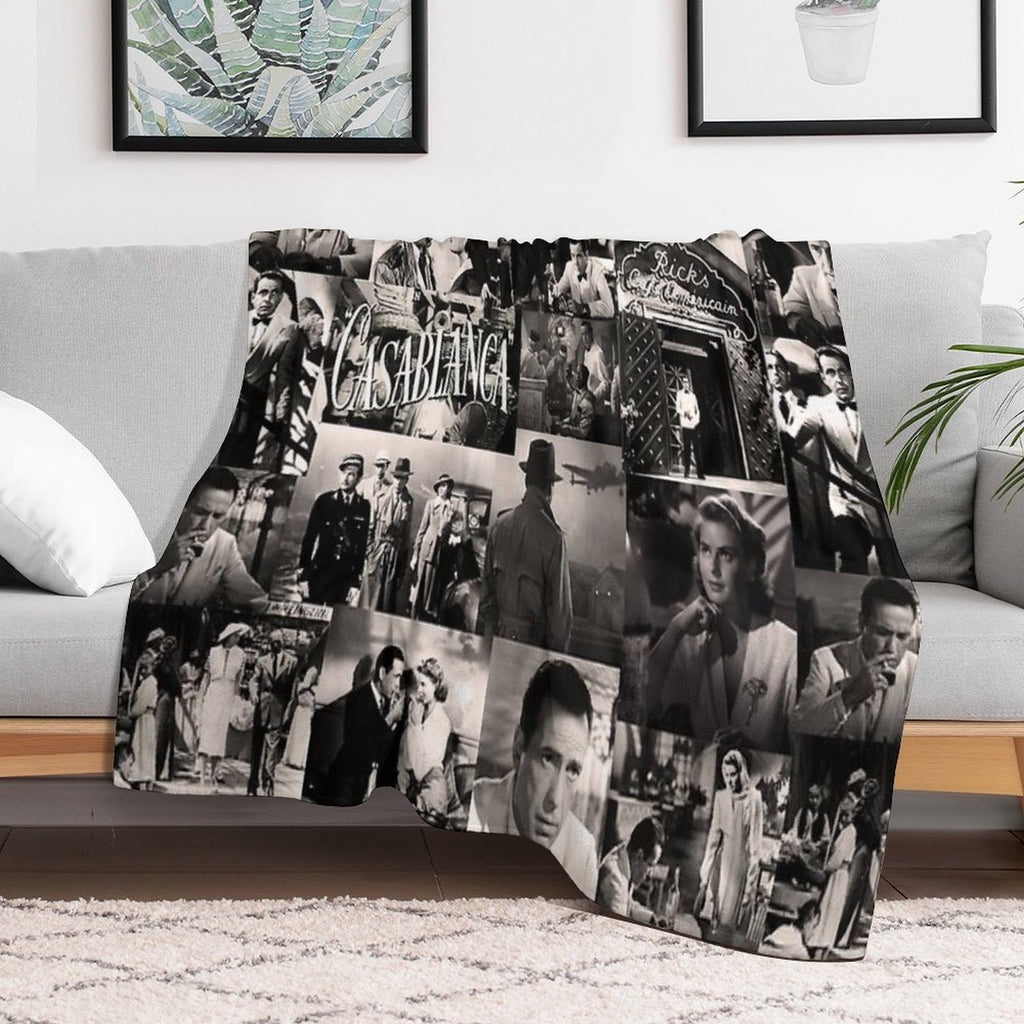 Casablanca Anti-pilling Throw Blanket