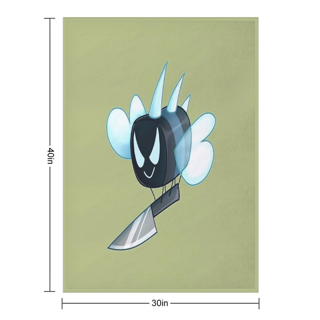 Angry Bee Swarm Simulator Premium Throw Blanket
