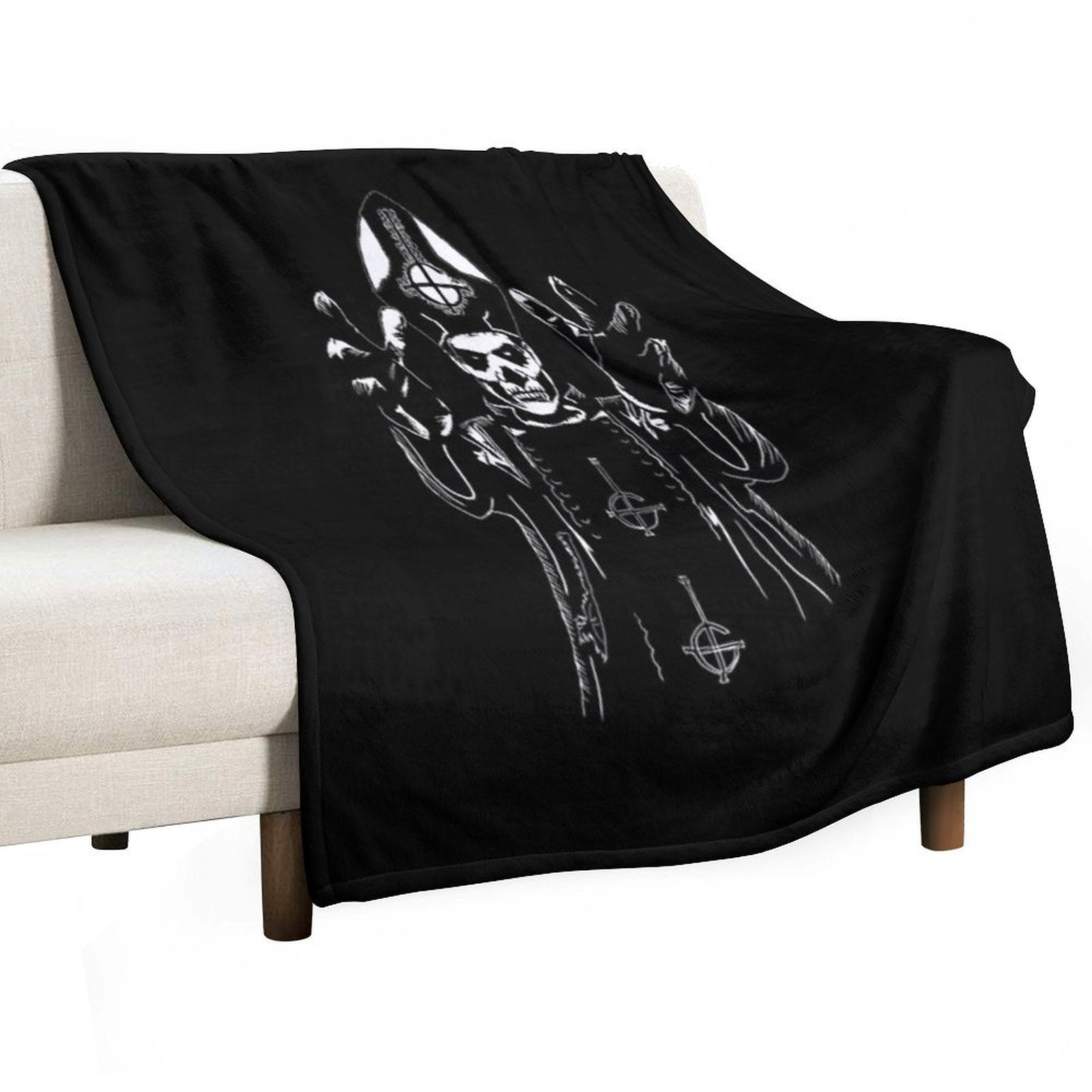 Ghóst - Papas Wrath Lightweight Throw Blanket
