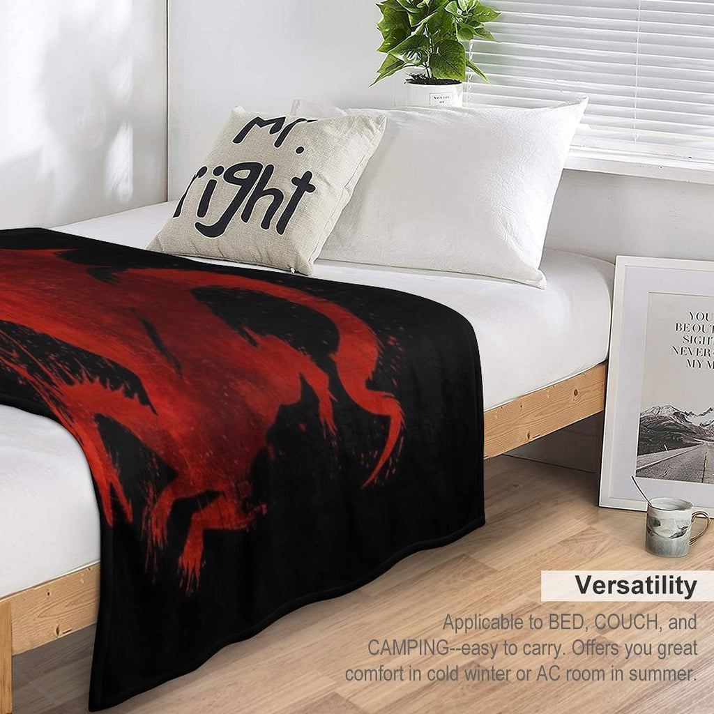 Dragon Age Origins Blood Dragon V2 All-season Throw Blanket