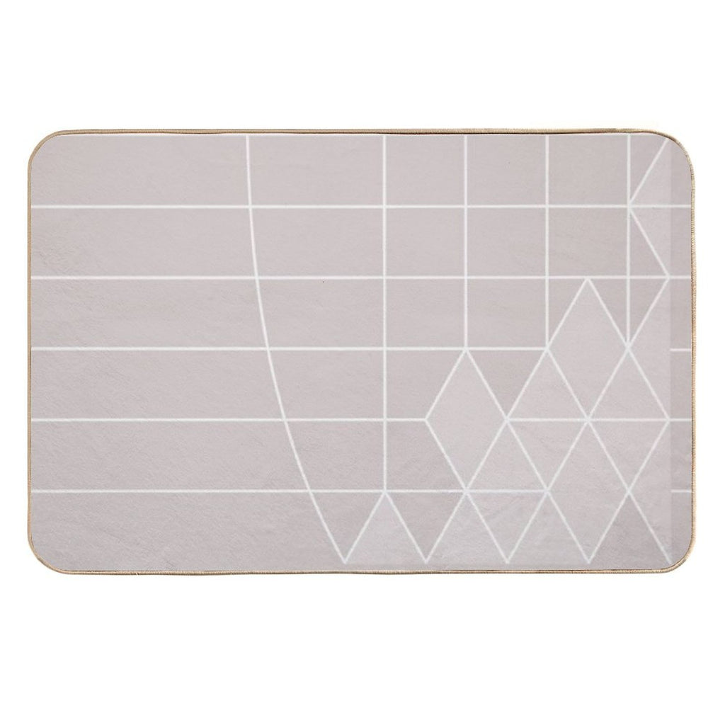 Ice Pink  Easy Maintenance Bath Mat
