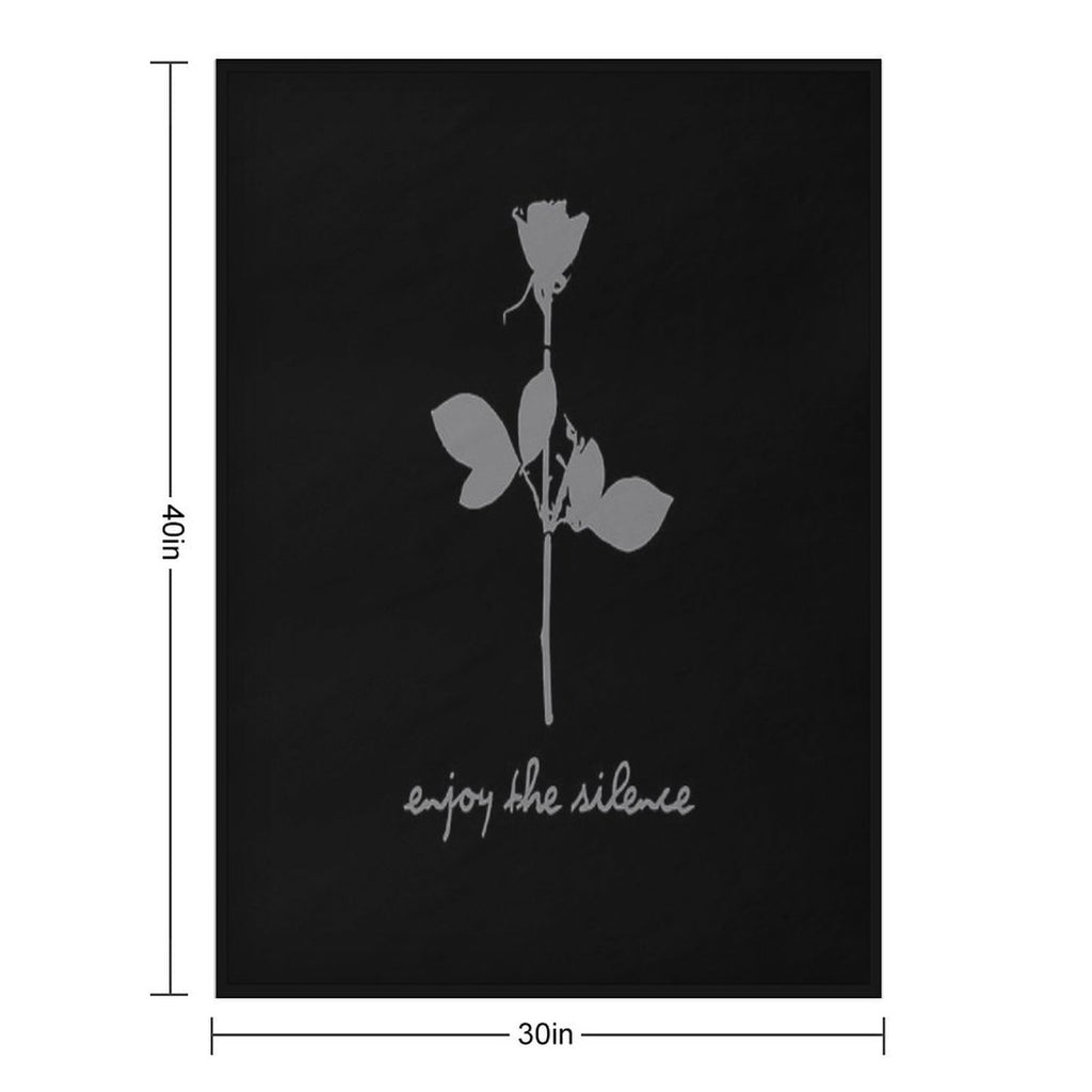 Enjoy The Silence Velvety-soft Throw Blanket