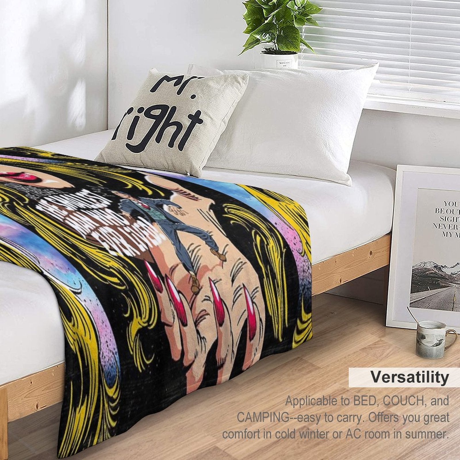 The Smallest Man Eco-conscious Throw Blanket
