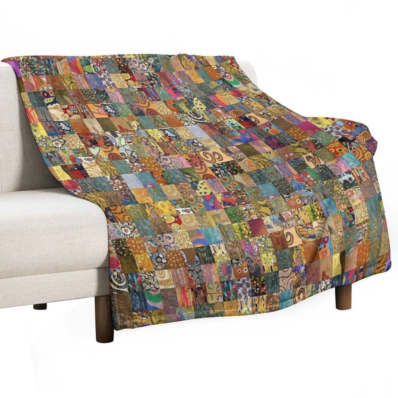 Another Gustav Klimt Durable Throw Blanket