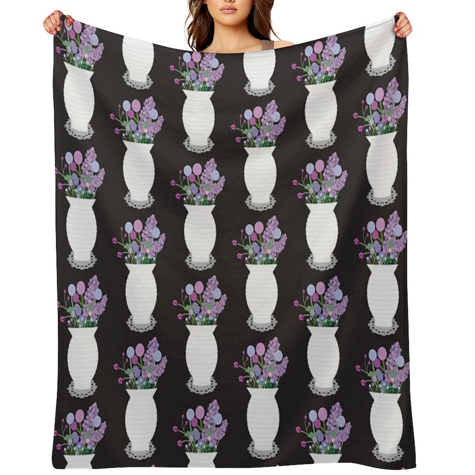 Bouquet Durable Throw Blanket