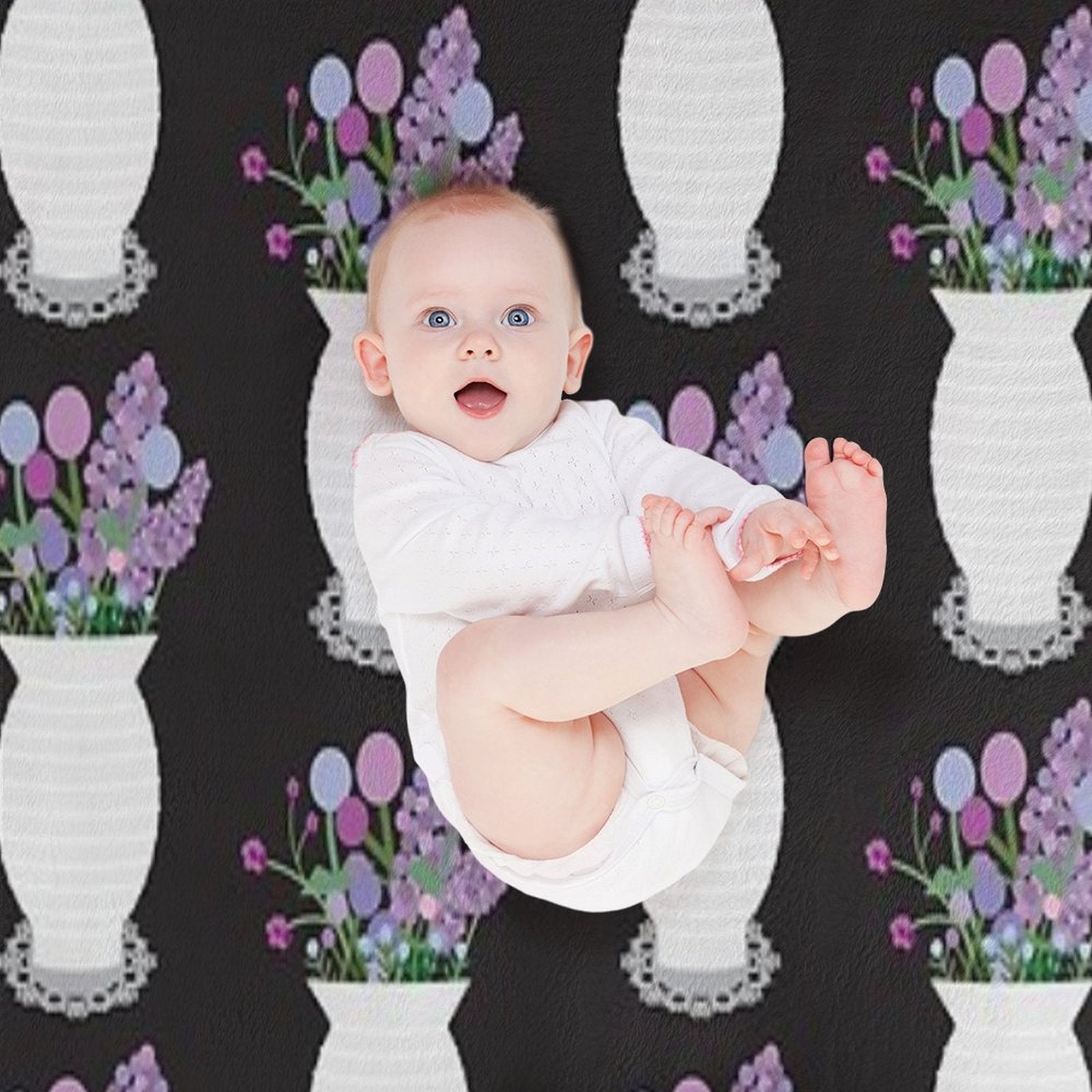 Bouquet Durable Throw Blanket
