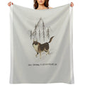 The Littlest Hobo Durable Throw Blanket