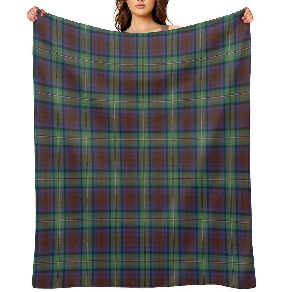 Isle of Skye Tartan  Cute Tartan Plush Throw Blanket