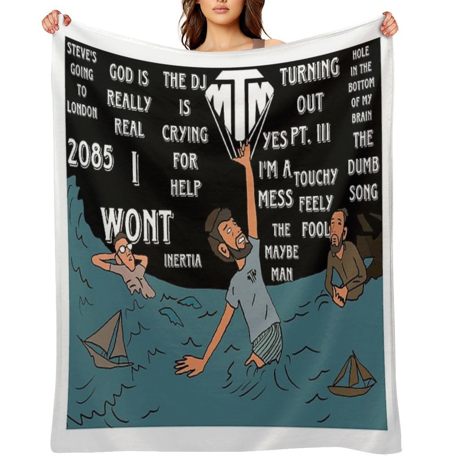 AJR The Maybe Man Multi-functional Throw Blanket