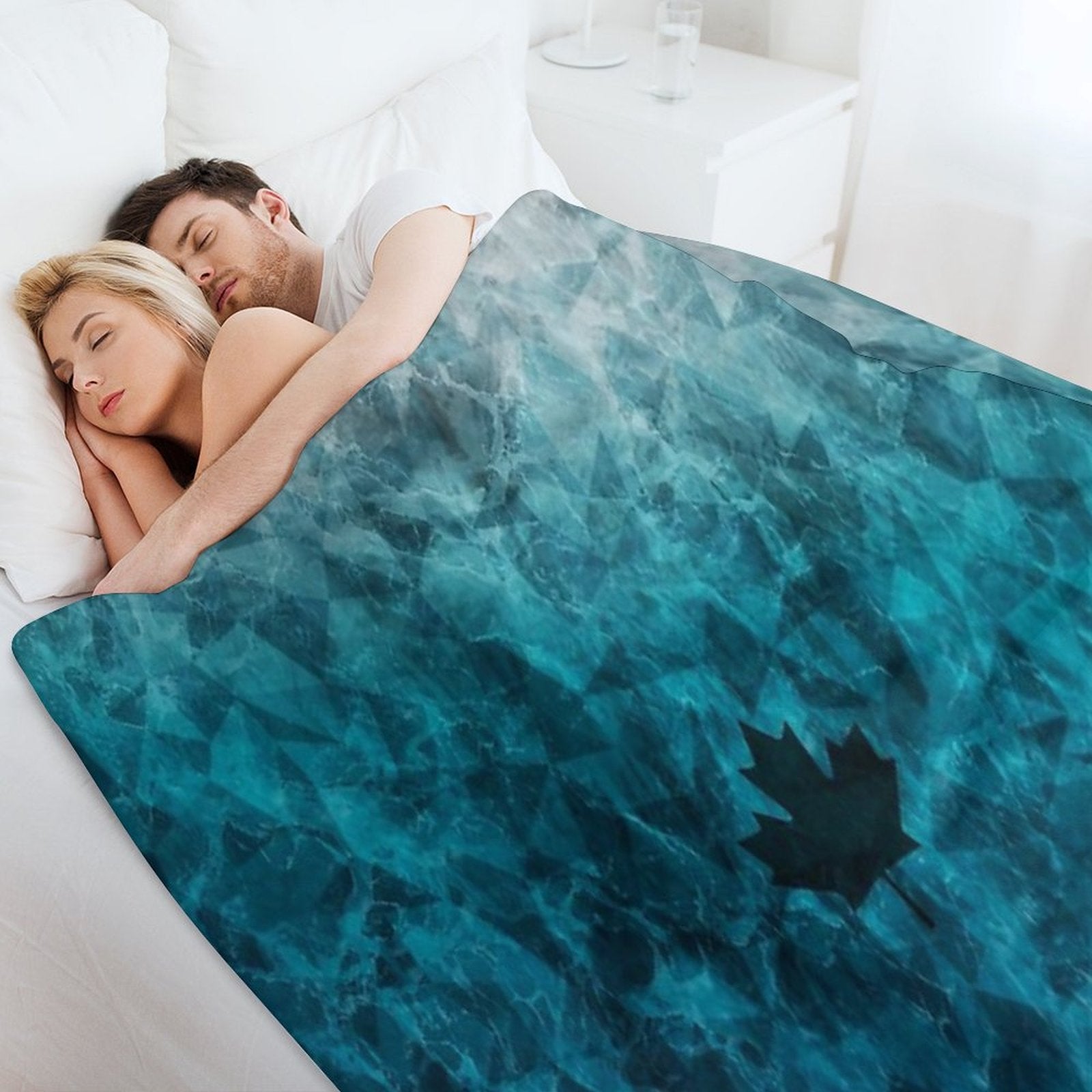 Black Ice - JTF2  [Roufxs-RB] Plush Throw Blanket