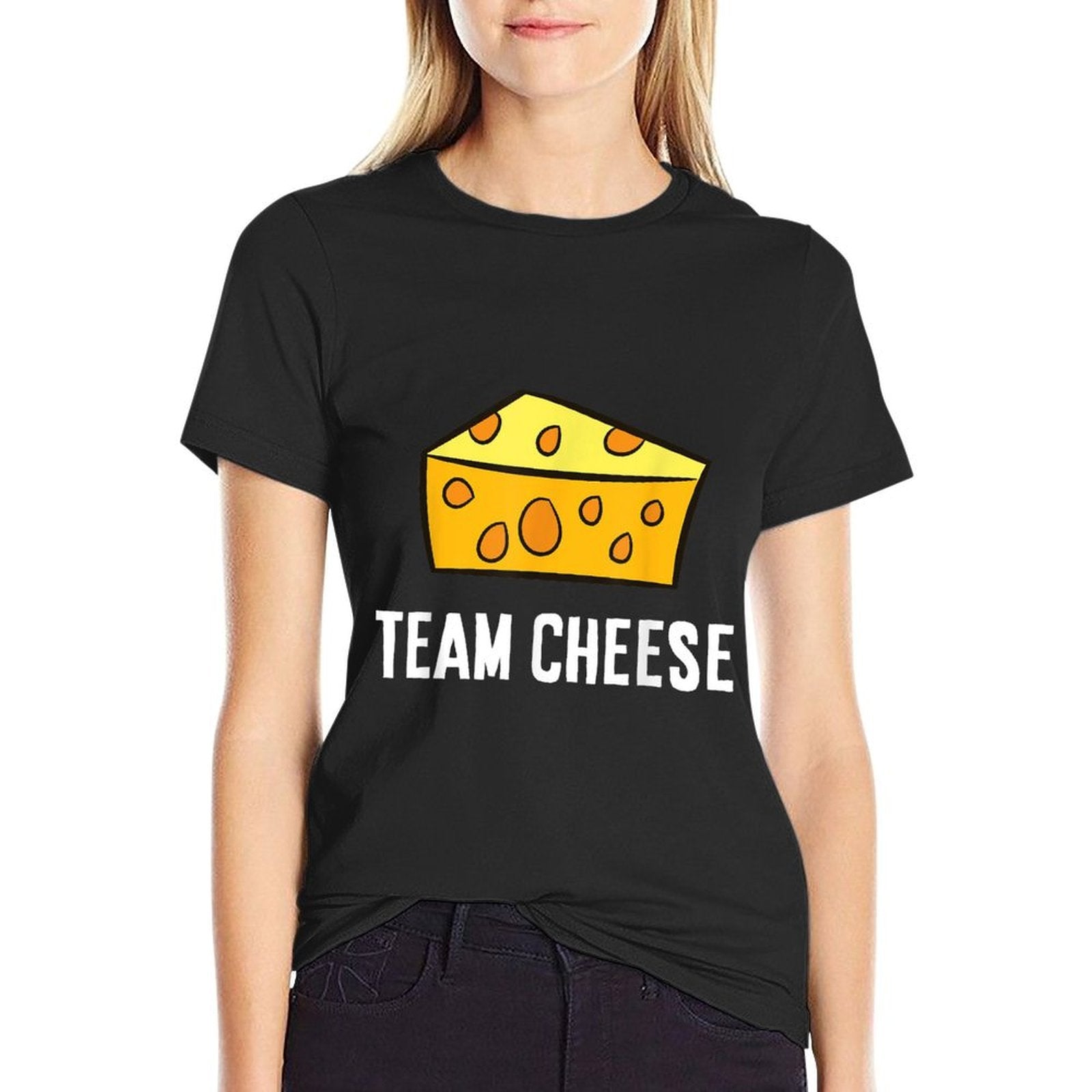 Team Cheese Funny Cheese Lover  Stretchy T-Shirt