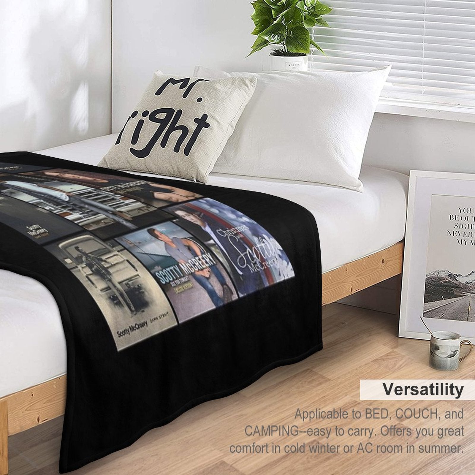 Greatest Albums Comfort Throw Blanket