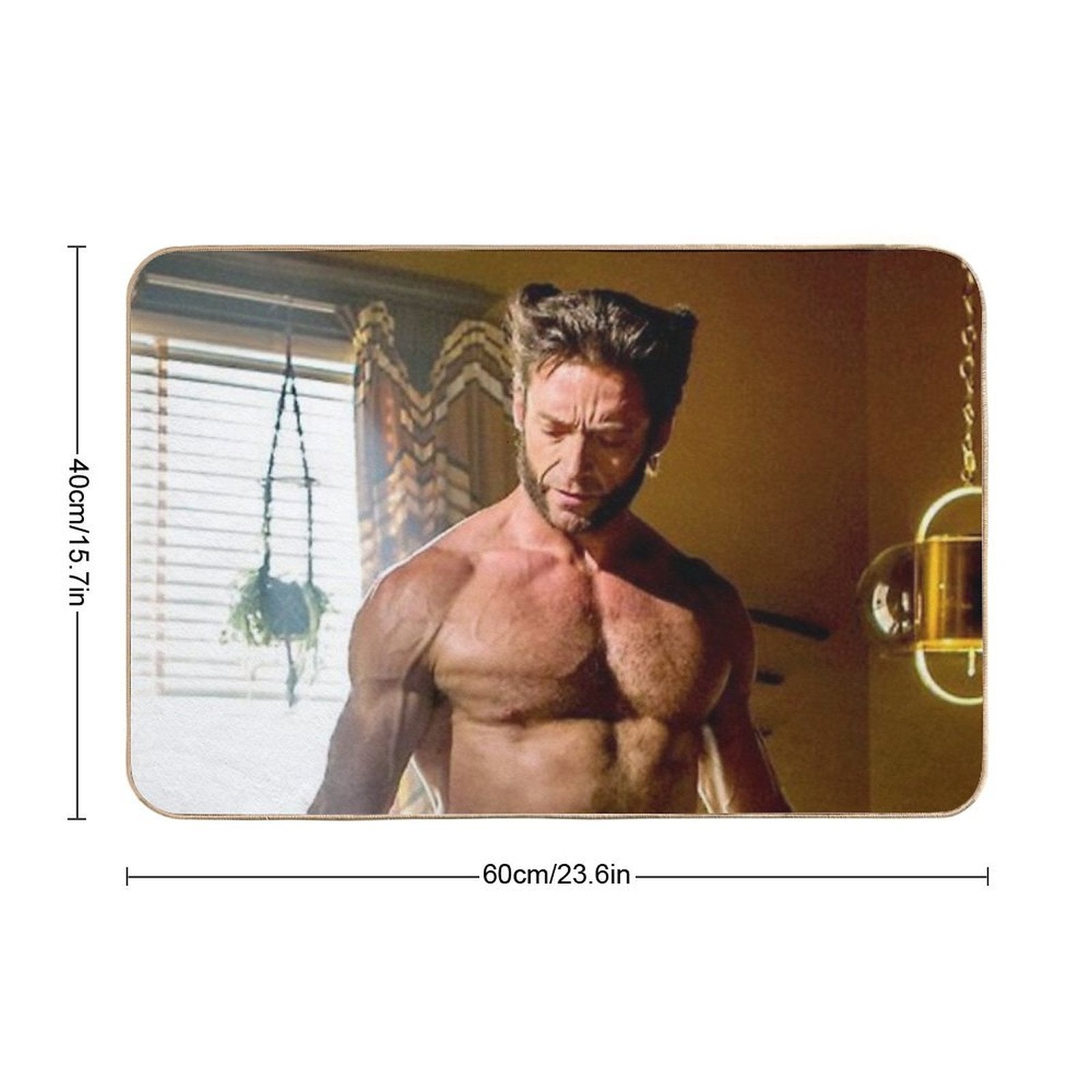 Hugh Jackman  Eco-Friendly Bath Mat