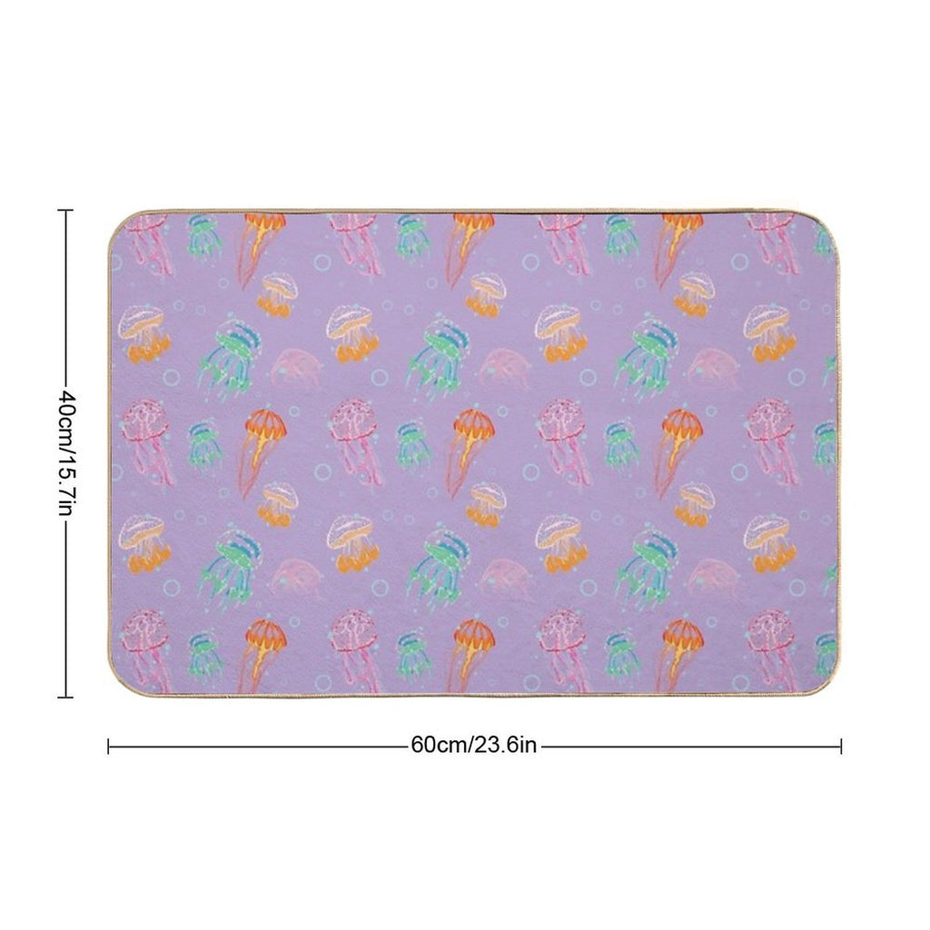 So Jelly  Easy Maintenance Bath Mat