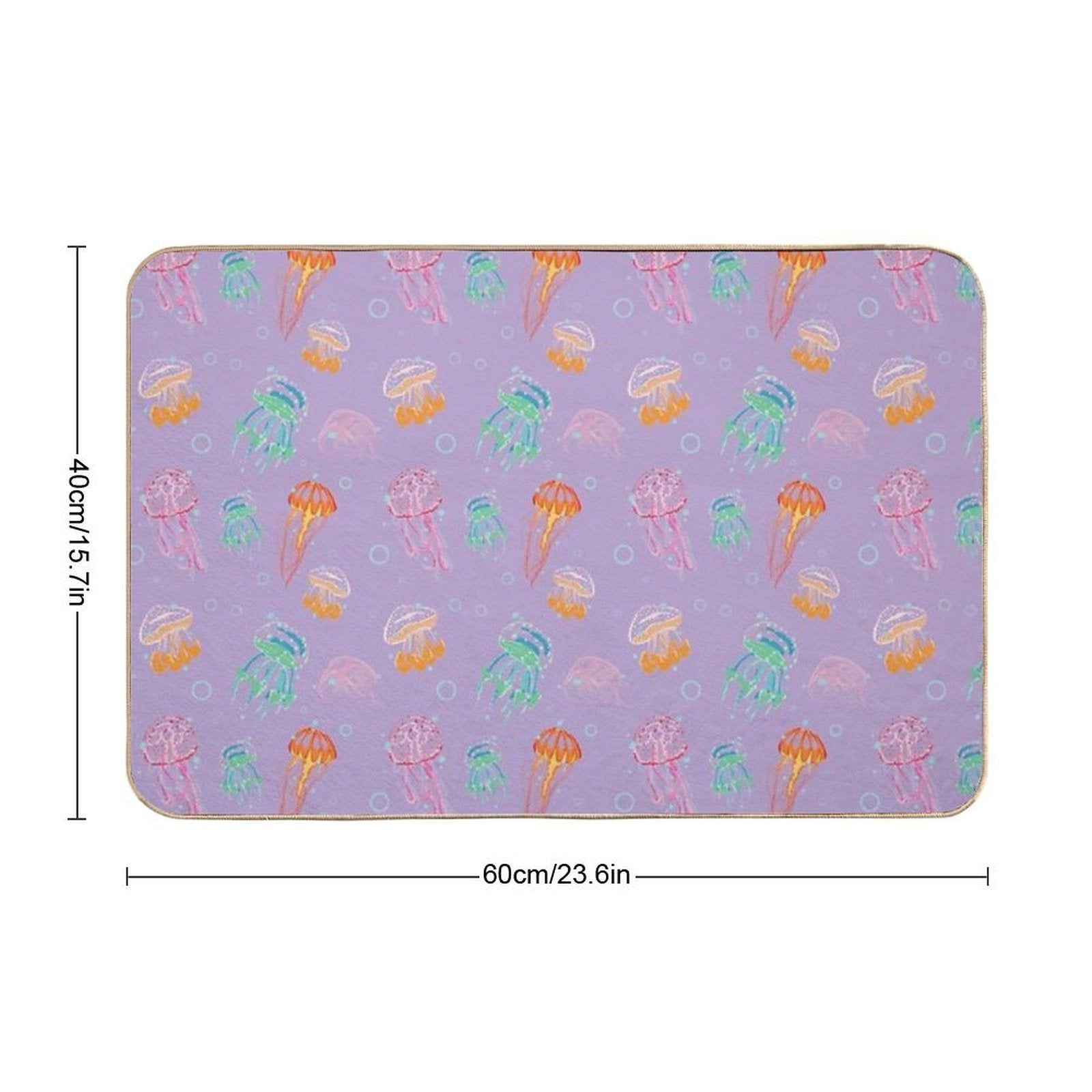 So Jelly  Easy Maintenance Bath Mat