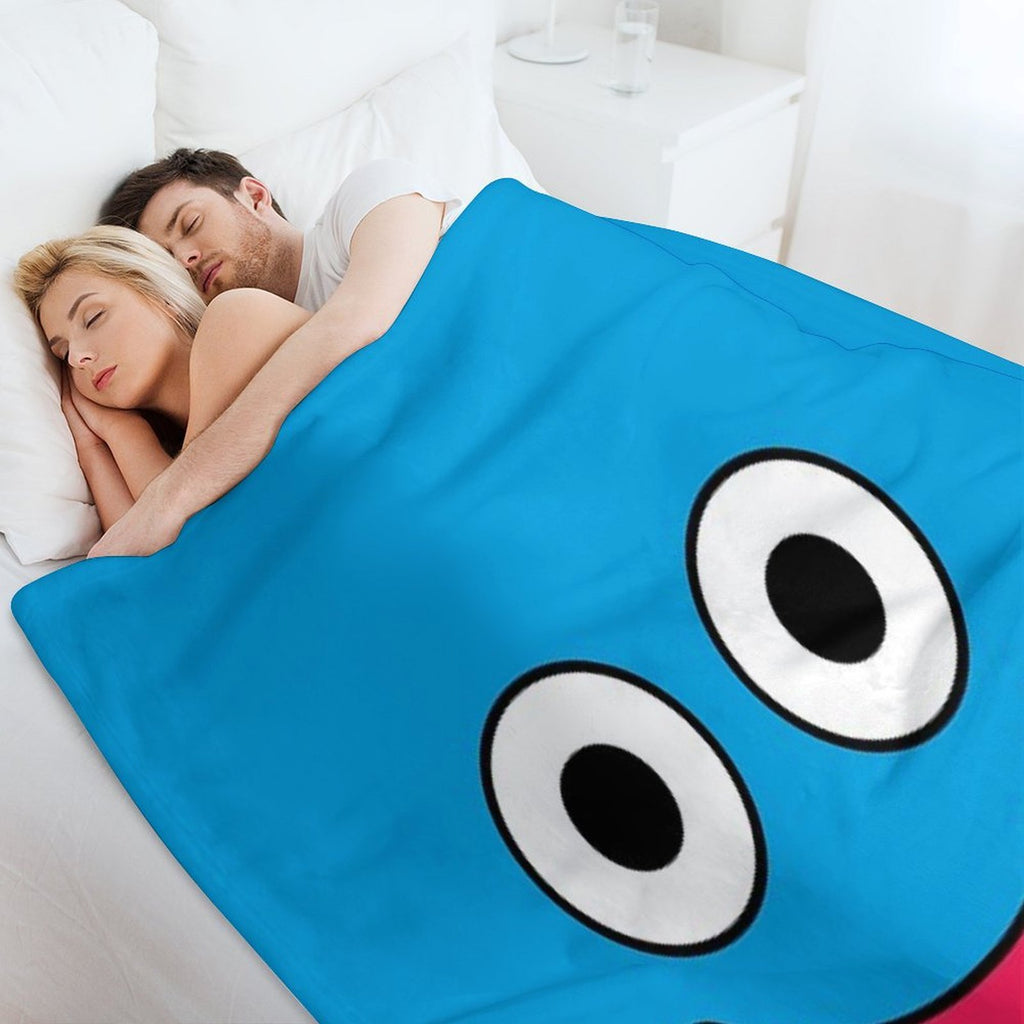 Dragon Quest Slime Velvety-soft Throw Blanket