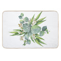 Green Leaves  Pet-Safe Bath Mat