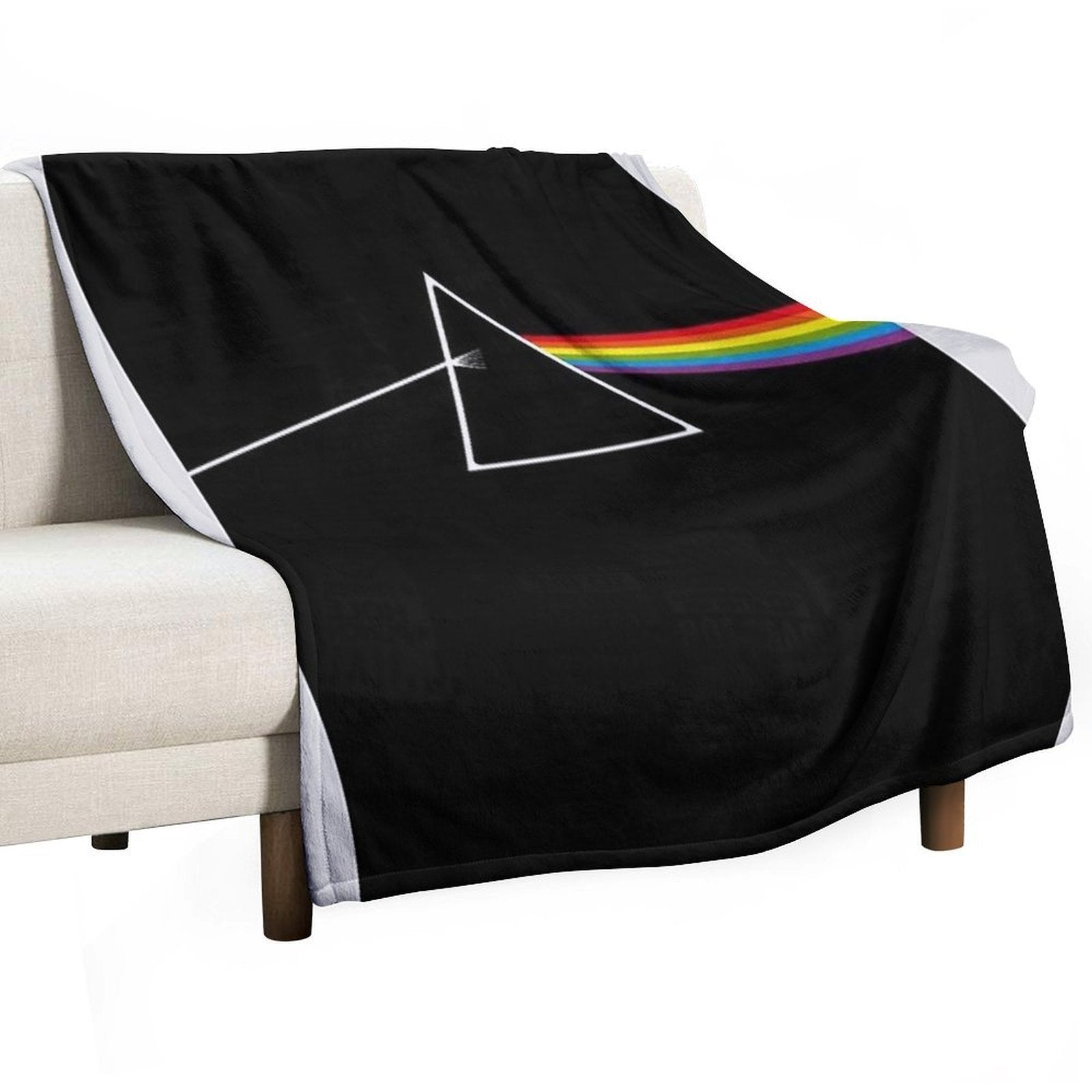 The Dark Side Of The Moon - PiinkFloyd List Album Songs  002 Gift-ready Throw Blanket