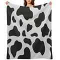 Cow Pattern Versatility Throw Blanket