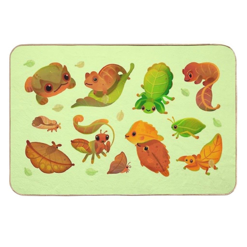 Leaf Mimics  Pet-Safe Bath Mat