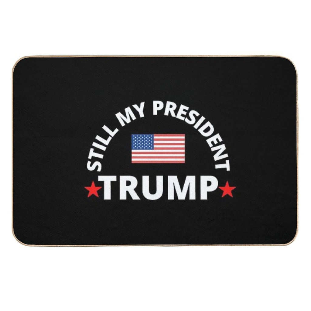 Trump  45  46 Still My  President Durable Bath Mat