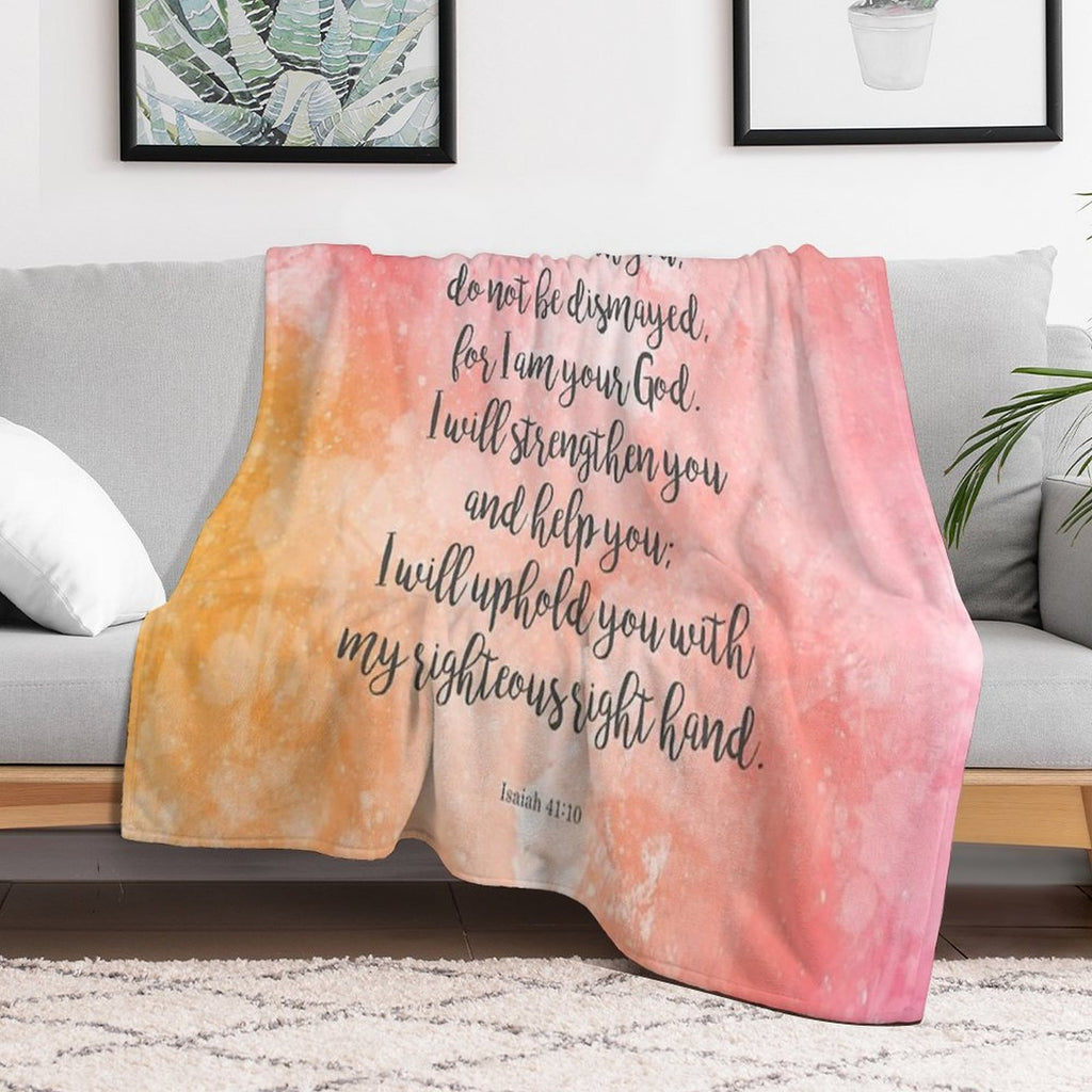 Isaiah 4110 Anti-pilling Throw Blanket
