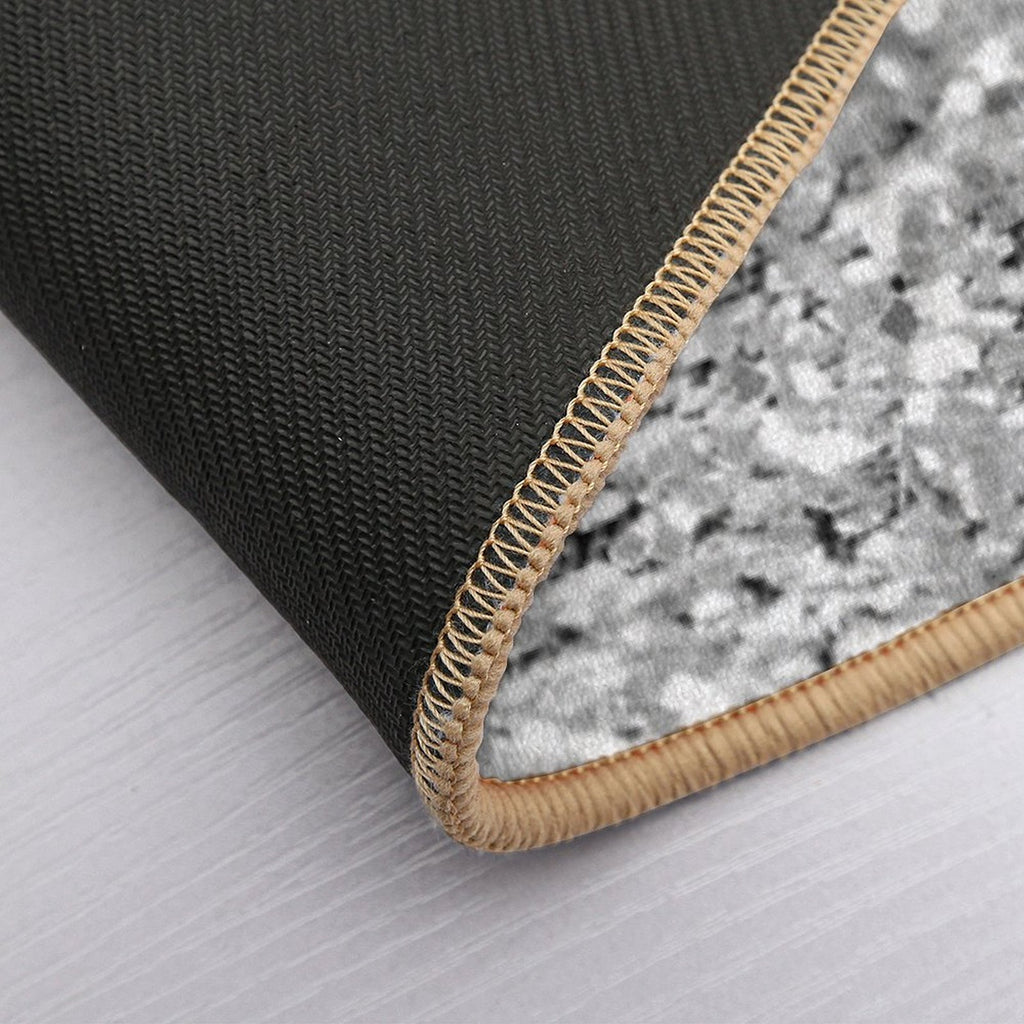 Sparkle Silver Crystals  Non-Slip Bath Mat