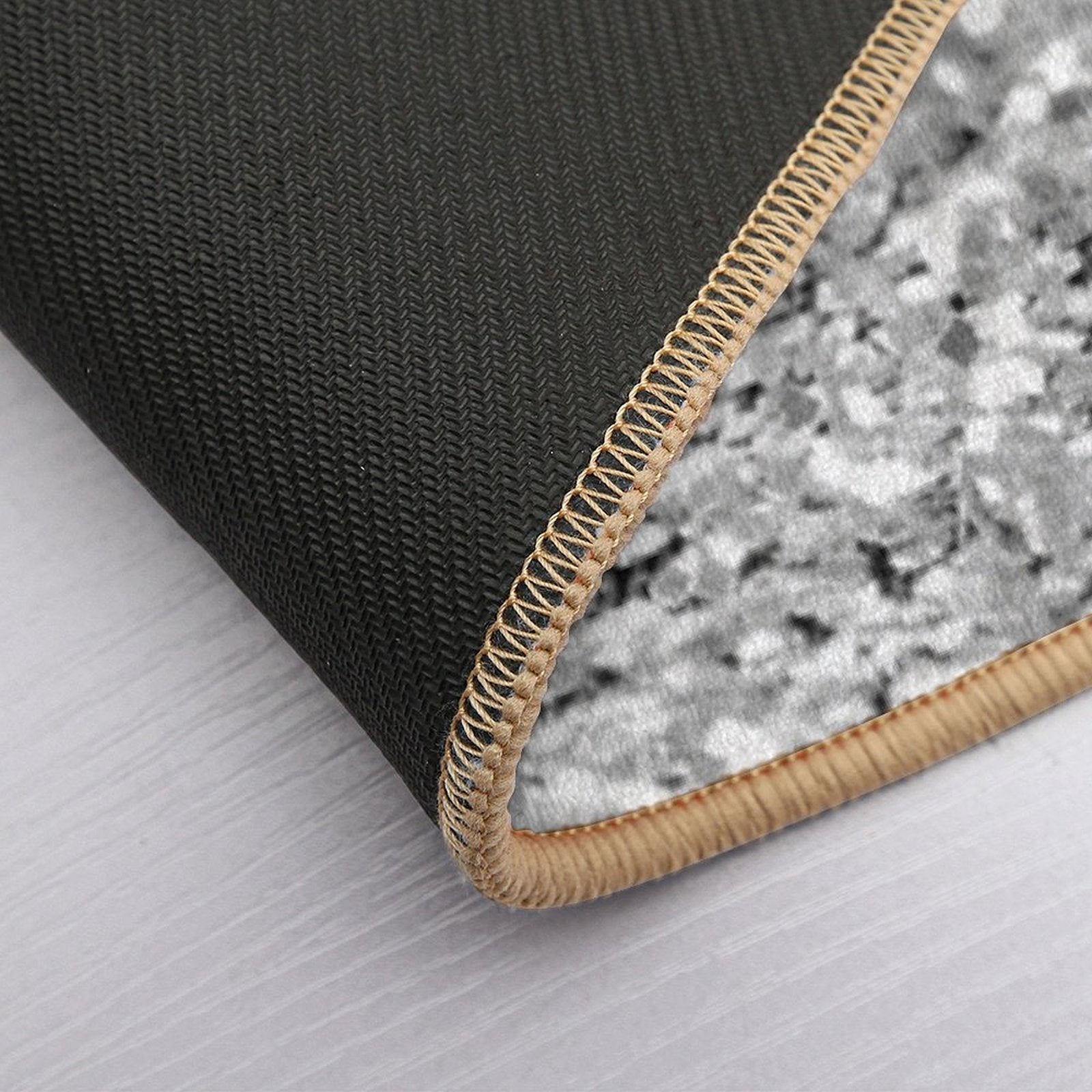 Sparkle Silver Crystals  Non-Slip Bath Mat