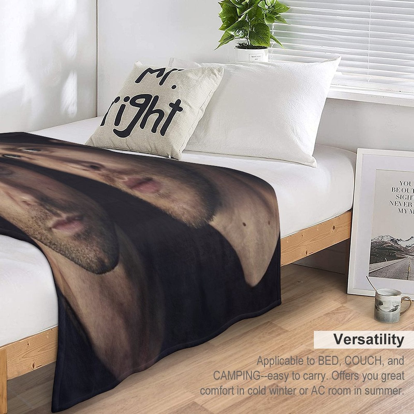 Elijah And Klaus Premium Throw Blanket