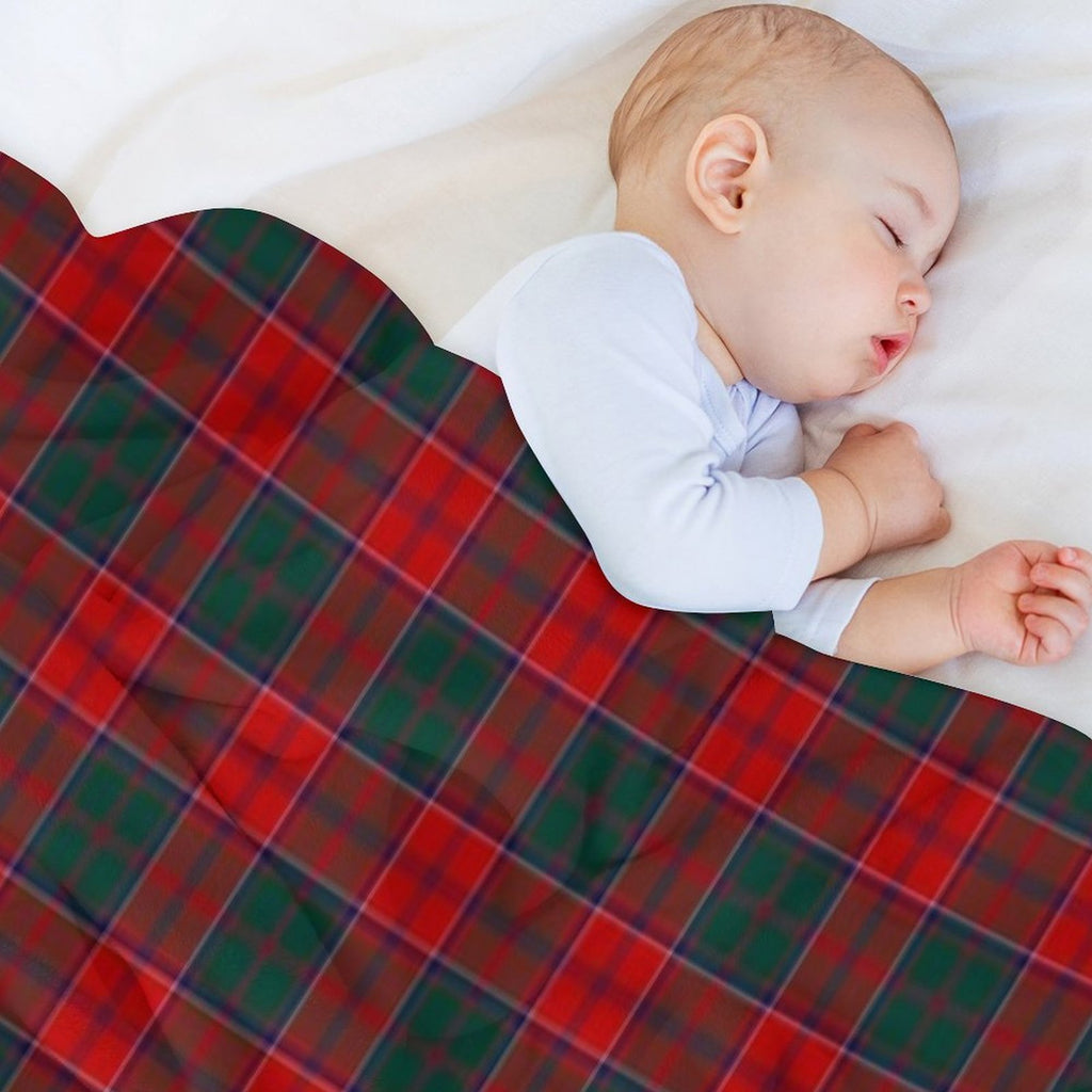 Clan Grant Tartan All-season Throw Blanket